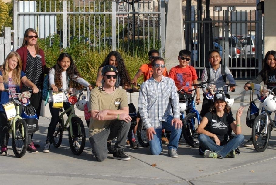 Jenson USA Supports East Hills Holiday Bicycle Giveaway to Sixty Students