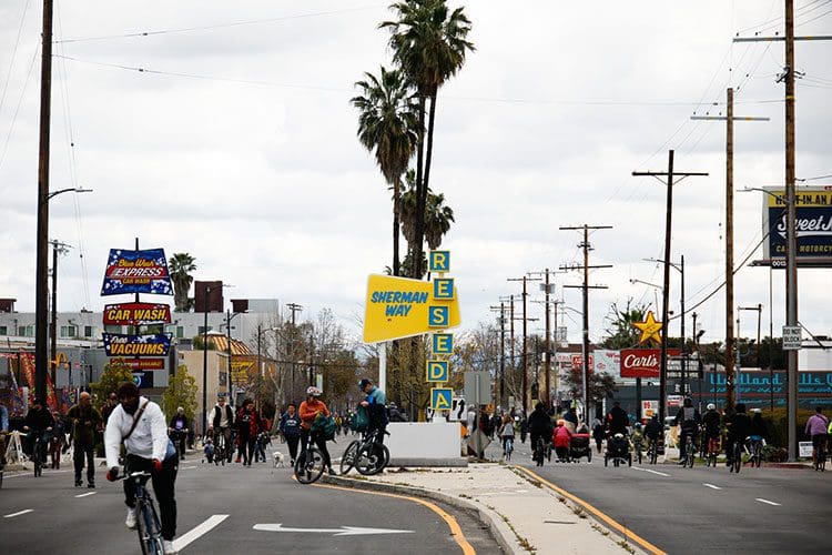 On Sunday, April 16 CicLAvia presented by Metro and in partnership with Accelerate Resilience L.A., will connect Mid City and Pico Union.